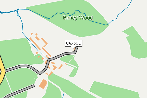 CA6 5QE map - OS OpenMap – Local (Ordnance Survey)
