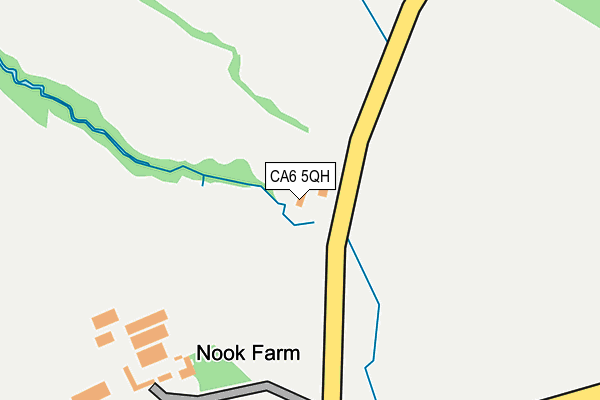 CA6 5QH map - OS OpenMap – Local (Ordnance Survey)