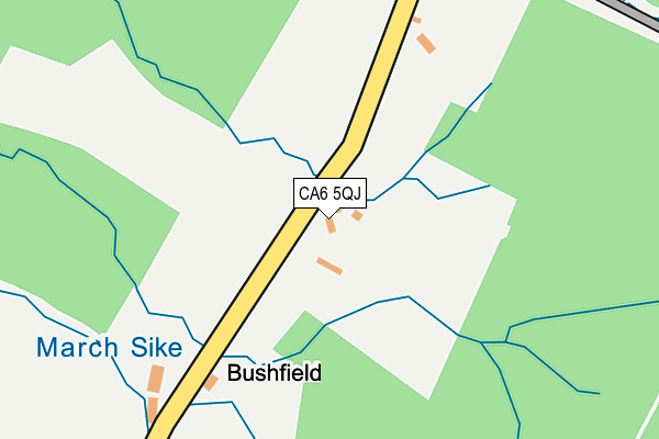 CA6 5QJ map - OS OpenMap – Local (Ordnance Survey)