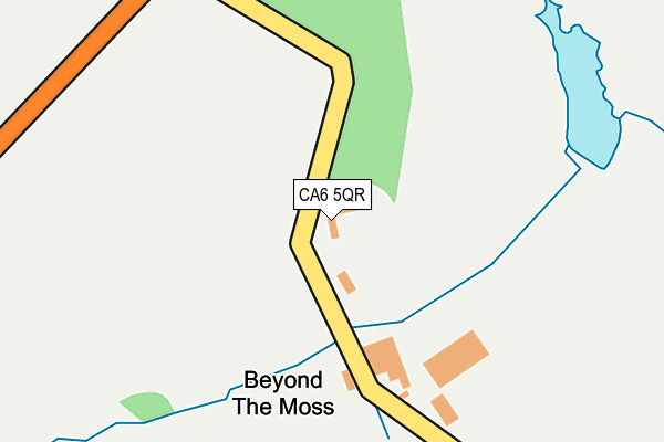 CA6 5QR map - OS OpenMap – Local (Ordnance Survey)