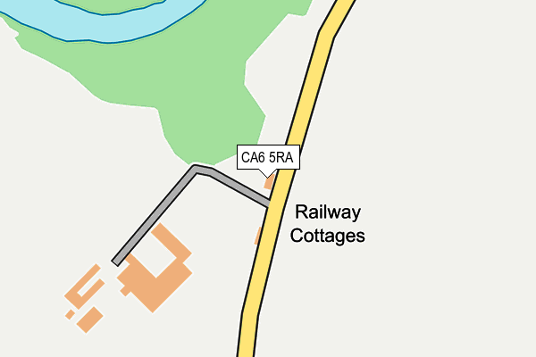 CA6 5RA map - OS OpenMap – Local (Ordnance Survey)