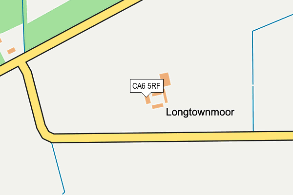 CA6 5RF map - OS OpenMap – Local (Ordnance Survey)