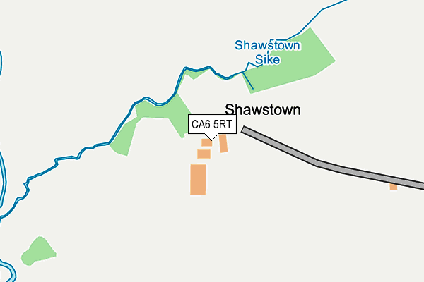 CA6 5RT map - OS OpenMap – Local (Ordnance Survey)