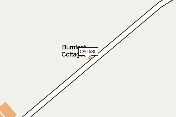 CA6 5SL map - OS OpenMap – Local (Ordnance Survey)