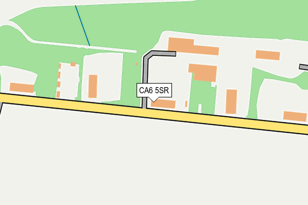 CA6 5SR map - OS OpenMap – Local (Ordnance Survey)
