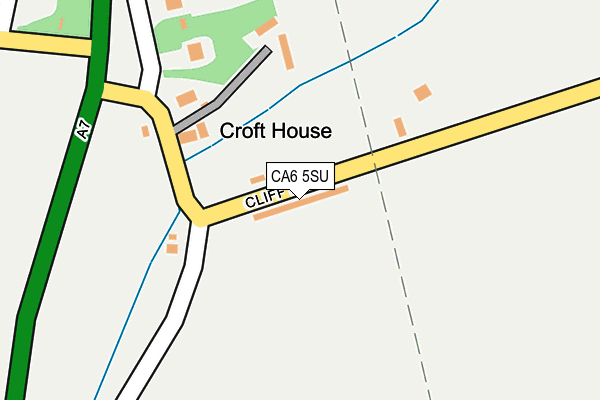 CA6 5SU map - OS OpenMap – Local (Ordnance Survey)