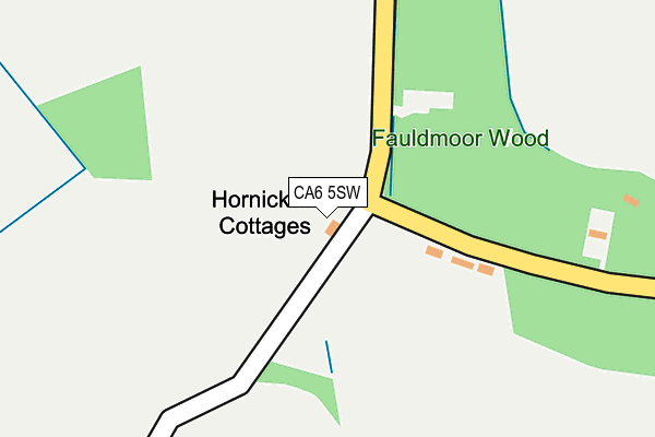 CA6 5SW map - OS OpenMap – Local (Ordnance Survey)