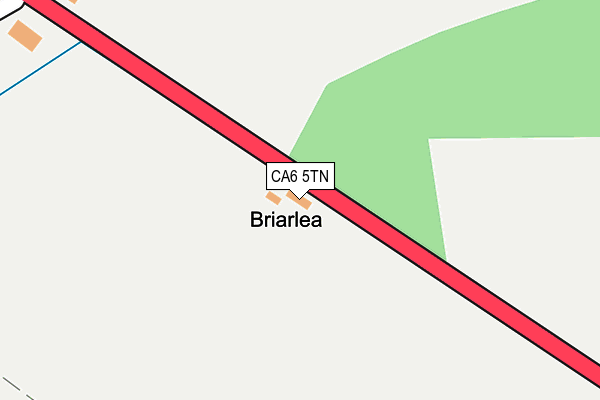 CA6 5TN map - OS OpenMap – Local (Ordnance Survey)