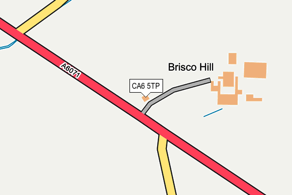 CA6 5TP map - OS OpenMap – Local (Ordnance Survey)