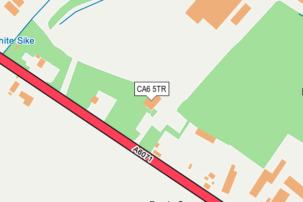 CA6 5TR map - OS OpenMap – Local (Ordnance Survey)