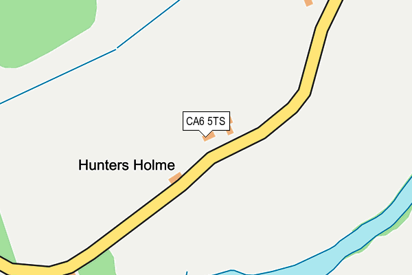 CA6 5TS map - OS OpenMap – Local (Ordnance Survey)