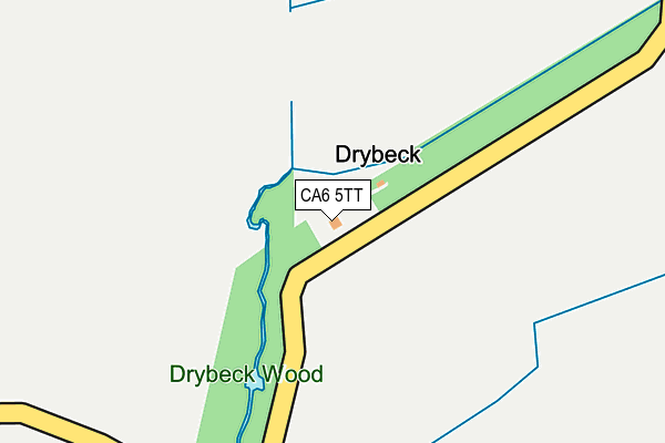 CA6 5TT map - OS OpenMap – Local (Ordnance Survey)
