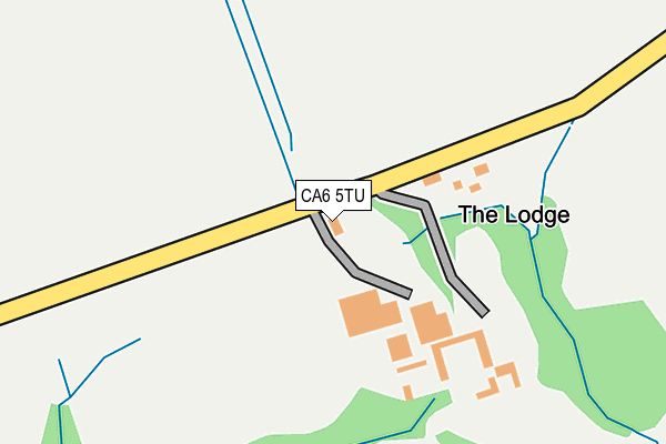 CA6 5TU map - OS OpenMap – Local (Ordnance Survey)