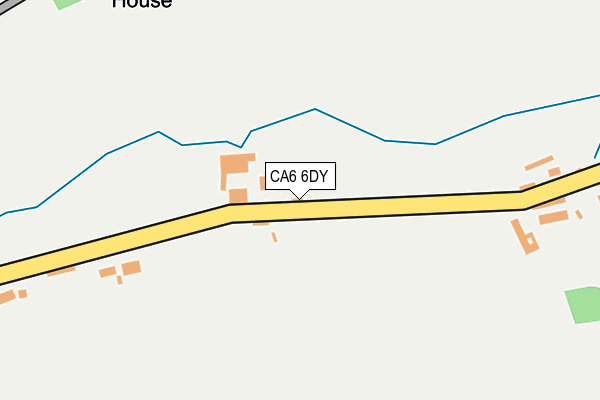 CA6 6DY map - OS OpenMap – Local (Ordnance Survey)