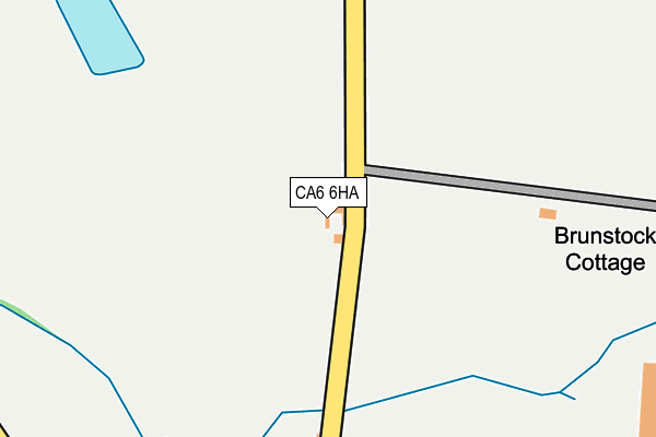 CA6 6HA map - OS OpenMap – Local (Ordnance Survey)