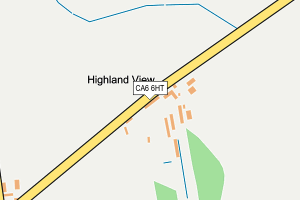 CA6 6HT map - OS OpenMap – Local (Ordnance Survey)