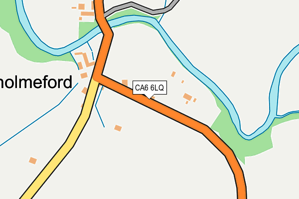 CA6 6LQ map - OS OpenMap – Local (Ordnance Survey)