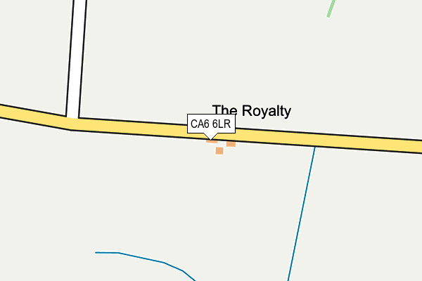 CA6 6LR map - OS OpenMap – Local (Ordnance Survey)