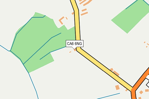 CA6 6NG map - OS OpenMap – Local (Ordnance Survey)