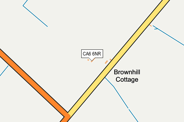 CA6 6NR map - OS OpenMap – Local (Ordnance Survey)