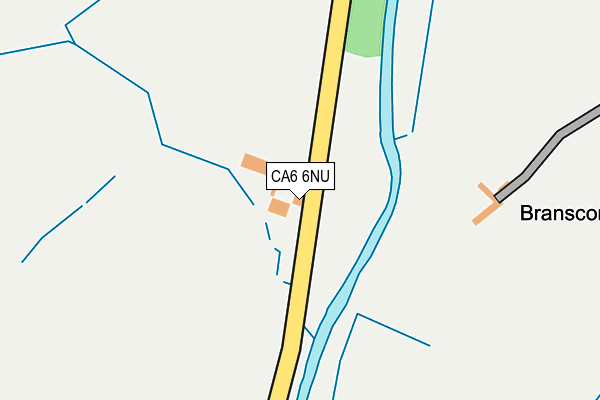 CA6 6NU map - OS OpenMap – Local (Ordnance Survey)