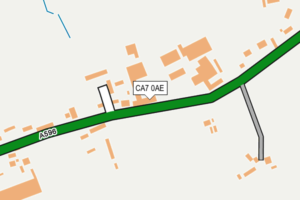 CA7 0AE map - OS OpenMap – Local (Ordnance Survey)