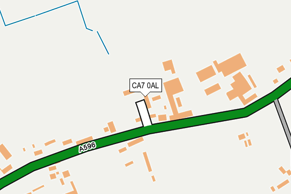 CA7 0AL map - OS OpenMap – Local (Ordnance Survey)