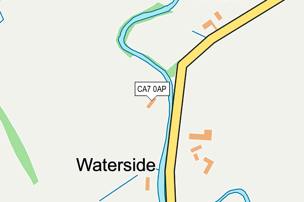 CA7 0AP map - OS OpenMap – Local (Ordnance Survey)