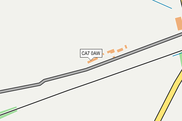 CA7 0AW map - OS OpenMap – Local (Ordnance Survey)