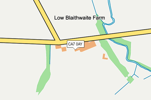 CA7 0AY map - OS OpenMap – Local (Ordnance Survey)