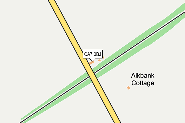 CA7 0BJ map - OS OpenMap – Local (Ordnance Survey)