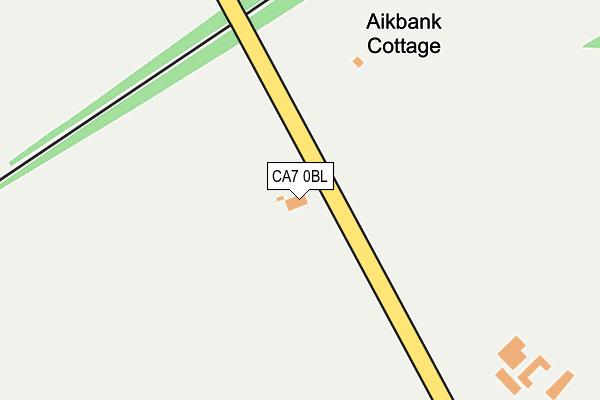 CA7 0BL map - OS OpenMap – Local (Ordnance Survey)