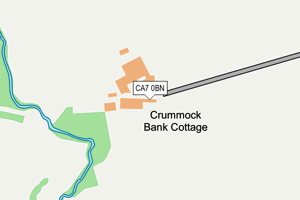CA7 0BN map - OS OpenMap – Local (Ordnance Survey)