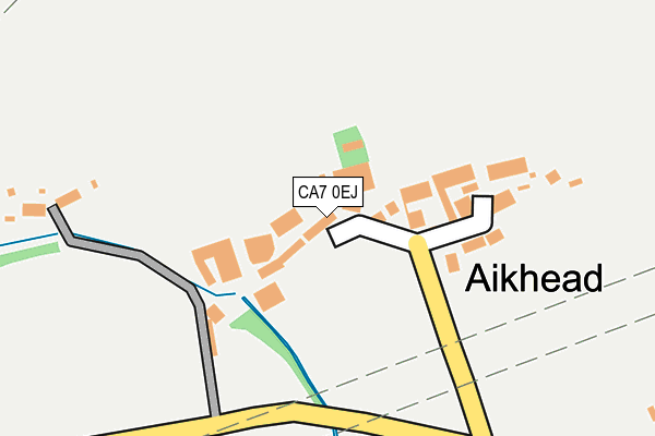 CA7 0EJ map - OS OpenMap – Local (Ordnance Survey)