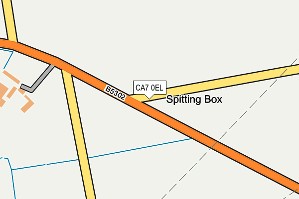 CA7 0EL map - OS OpenMap – Local (Ordnance Survey)