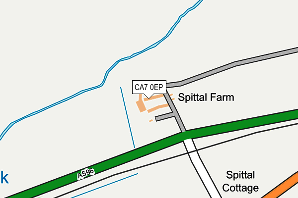 CA7 0EP map - OS OpenMap – Local (Ordnance Survey)