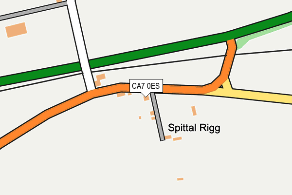 CA7 0ES map - OS OpenMap – Local (Ordnance Survey)