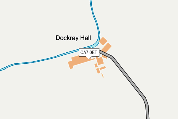 CA7 0ET map - OS OpenMap – Local (Ordnance Survey)