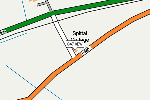 CA7 0EW map - OS OpenMap – Local (Ordnance Survey)