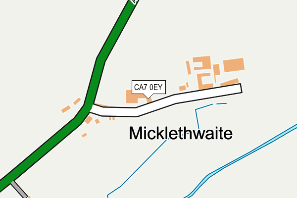 CA7 0EY map - OS OpenMap – Local (Ordnance Survey)