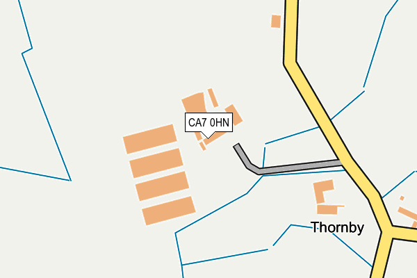 CA7 0HN map - OS OpenMap – Local (Ordnance Survey)