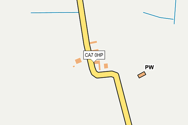 CA7 0HP map - OS OpenMap – Local (Ordnance Survey)