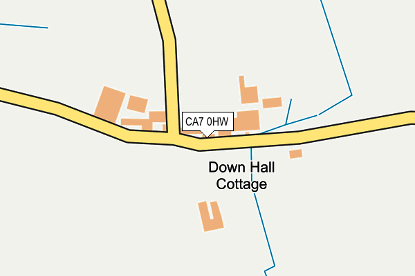 CA7 0HW map - OS OpenMap – Local (Ordnance Survey)
