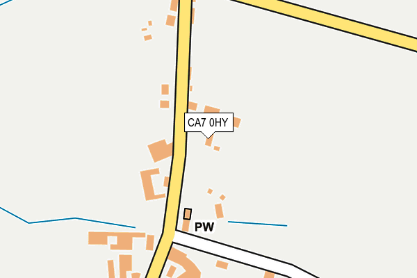 CA7 0HY map - OS OpenMap – Local (Ordnance Survey)