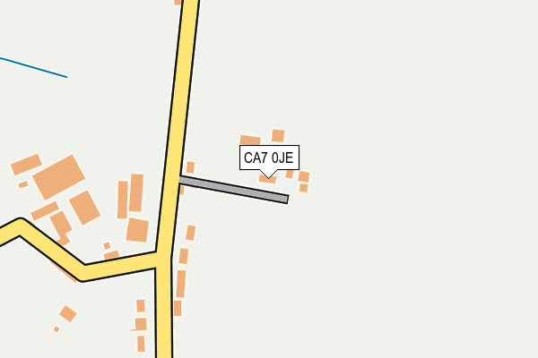 CA7 0JE map - OS OpenMap – Local (Ordnance Survey)
