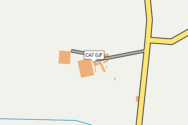 CA7 0JF map - OS OpenMap – Local (Ordnance Survey)