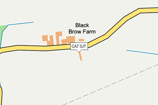 CA7 0JT map - OS OpenMap – Local (Ordnance Survey)