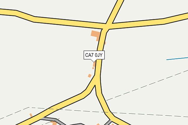 CA7 0JY map - OS OpenMap – Local (Ordnance Survey)