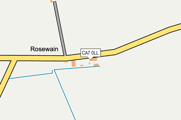 CA7 0LL map - OS OpenMap – Local (Ordnance Survey)