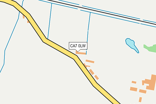 CA7 0LW map - OS OpenMap – Local (Ordnance Survey)